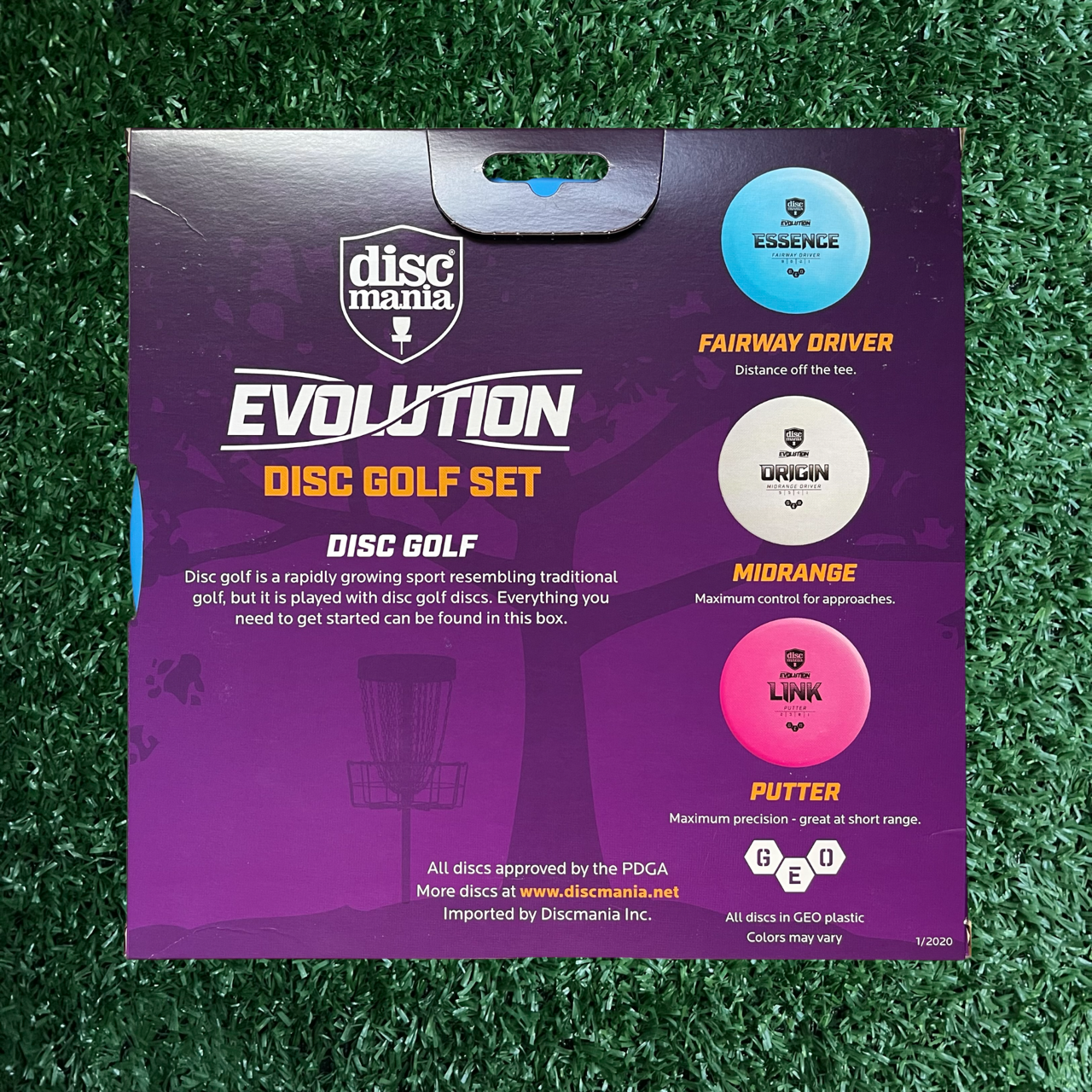 Discmania Evolution Disc Golf Starter Set