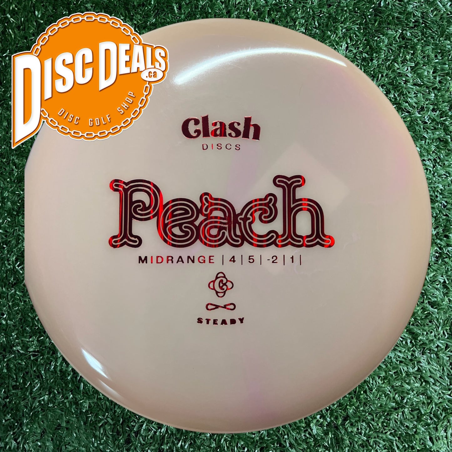 Clash Discs Peach - Steady