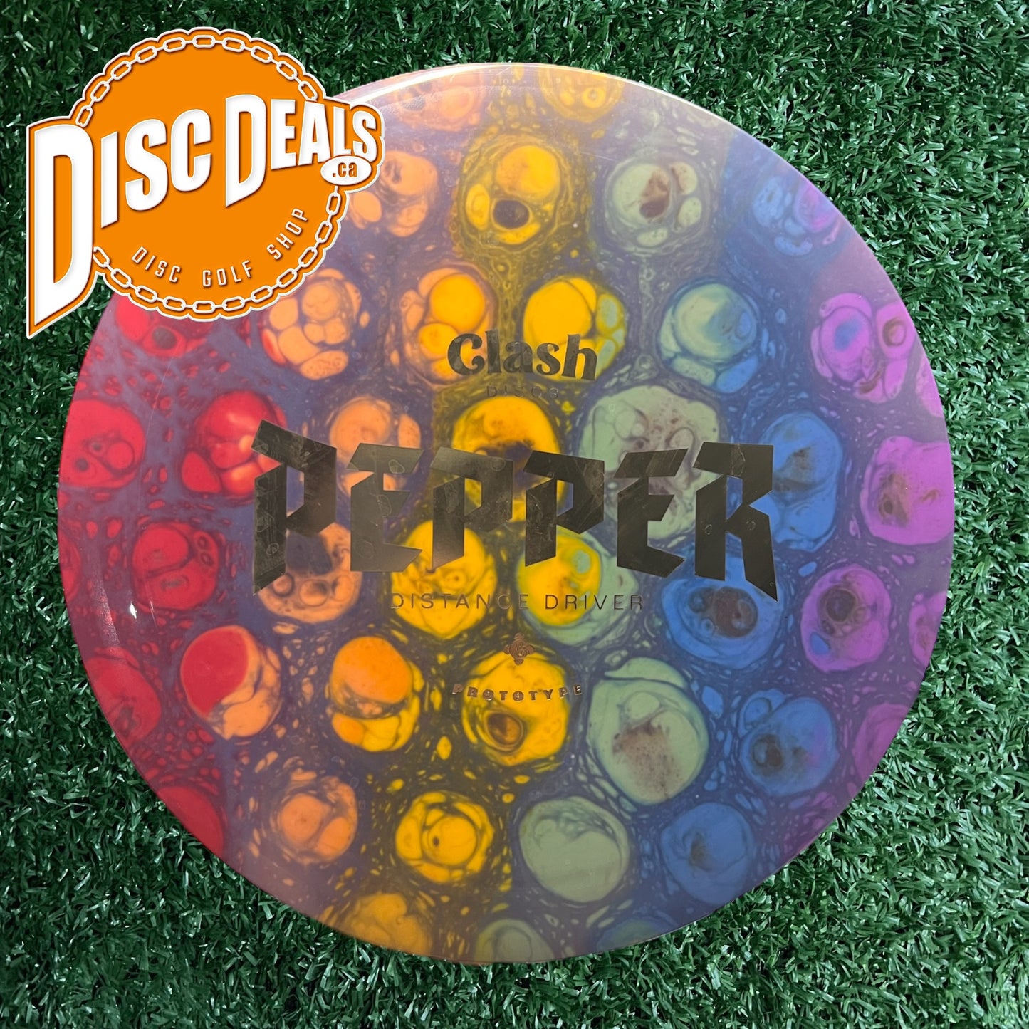 Custom Dyed Clash Discs Steady Pepper (177g) by Strictly Dyes