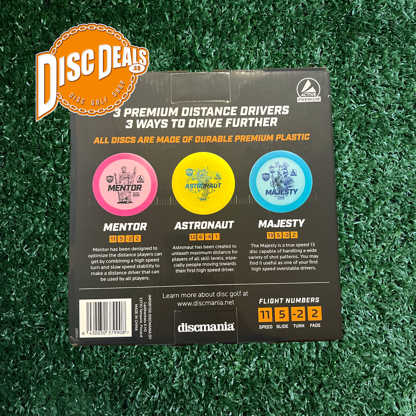 Discmania Active Premium Mega Distance Set